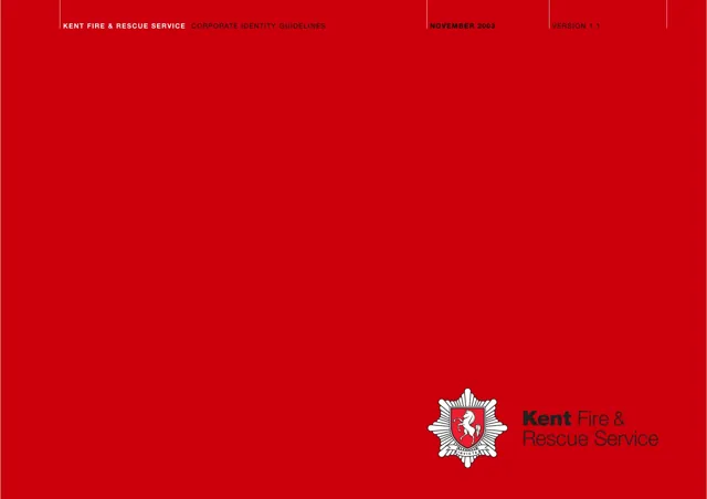 Kent Fire & Rescue Service — обложка 2004