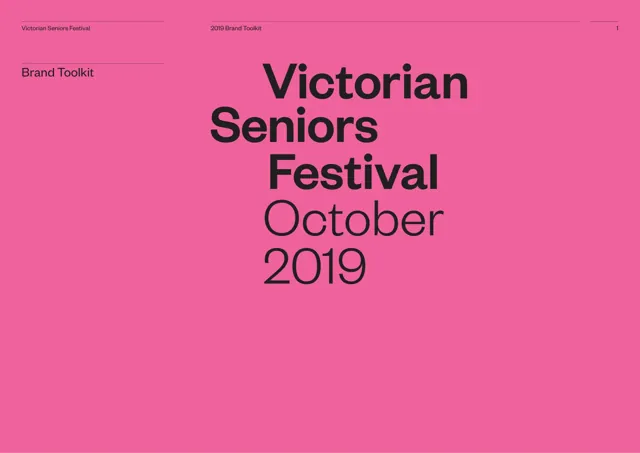 Victorian Seniors Festival — обложка 2019