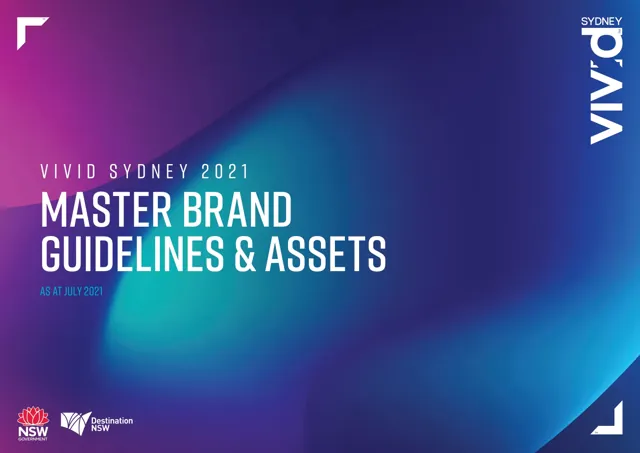 Vivid Sydney — гайд по фирменному стилю 2021 — страница 1
