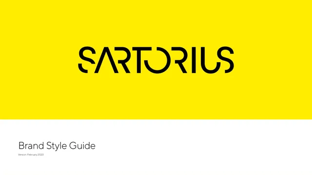 Sartorius — обложка 2020