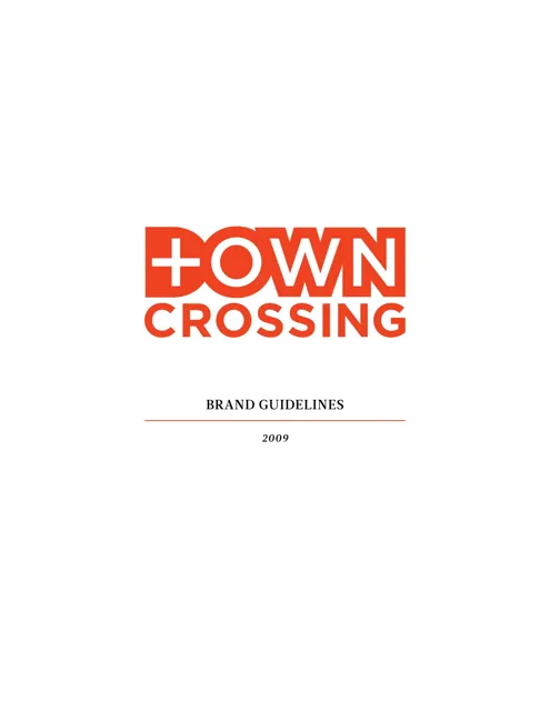 Downtown Crossing — обложка 2009