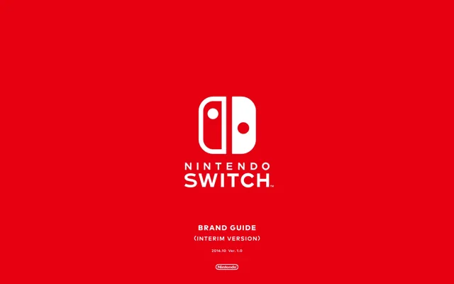 Nintendo Switch — гайд по фирменному стилю 2016 — страница 1