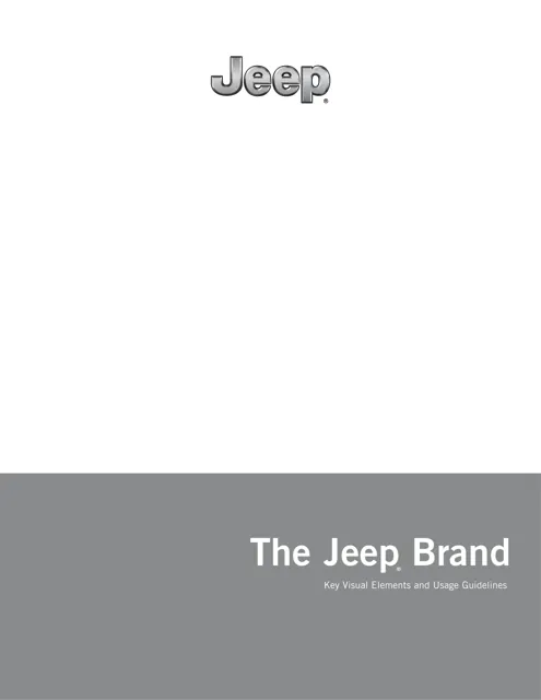 Jeep — обложка 2015