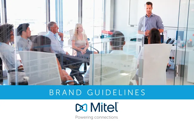 Mitel — гайд по фирменному стилю 2017 — страница 1