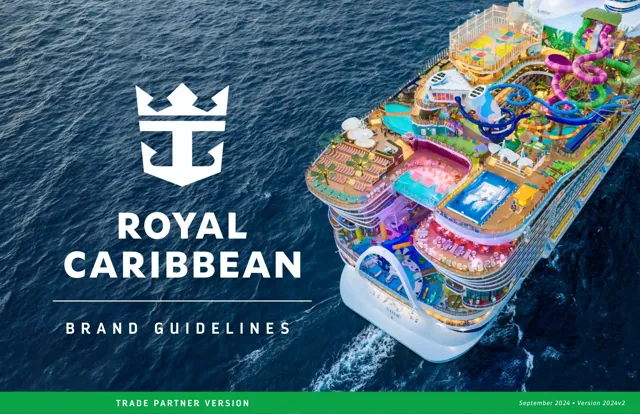 Royal Caribbean International — гайд по фирменному стилю 2024 — страница 1