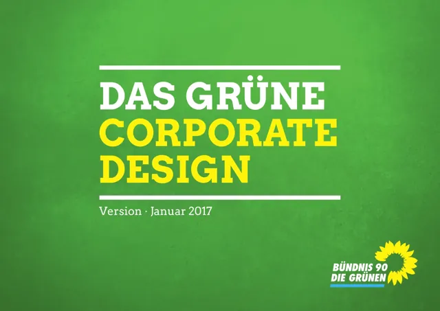 Bündnis 90 / Die Grünen — обложка 2017