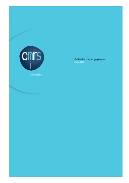 CNRS — обложка 2010