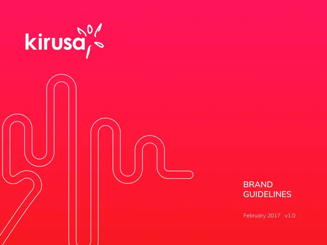 Kirusa — гайд по фирменному стилю 2017 — страница 1