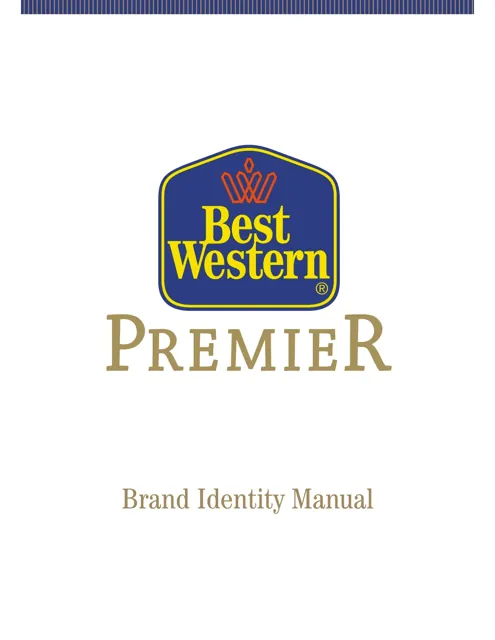 Best Western Premier — гайд по фирменному стилю 2005 — страница 1