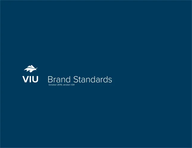 Vancouver Island University — гайд по фирменному стилю 2019 — страница 1