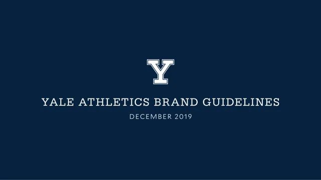 Yale Athletics — обложка 2019