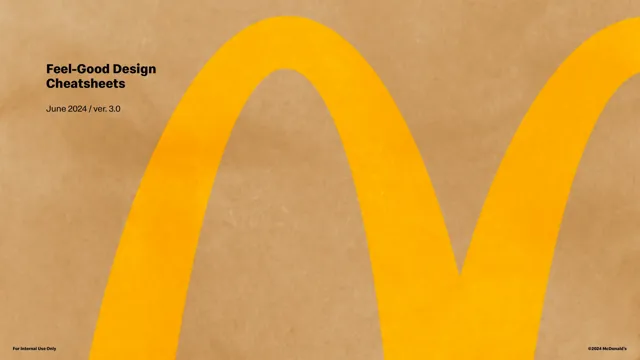 McDonald’s — гайд по фирменному стилю 2024 — страница 1