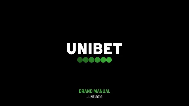 Unibet — гайд по фирменному стилю 2019 — страница 1