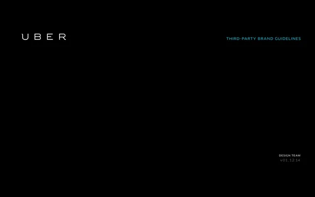 Uber — обложка Год не указан