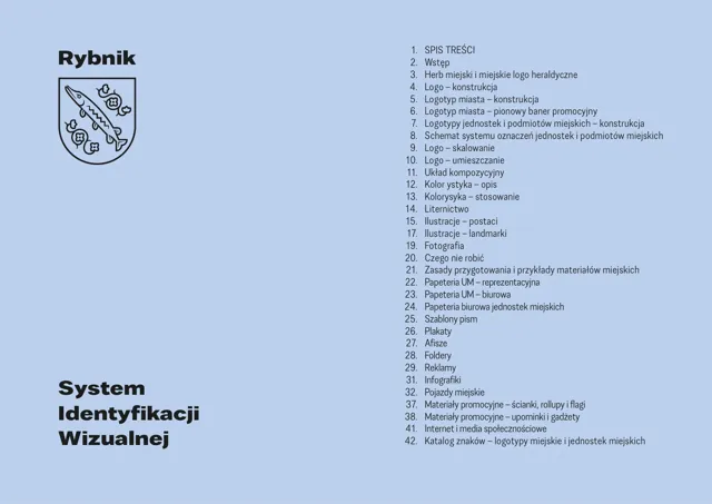 City of Rybnik — гайд по фирменному стилю 2018 — страница 1