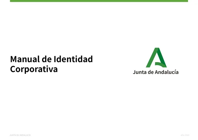 Junta de Andalucía — гайд по фирменному стилю 2021 — страница 1