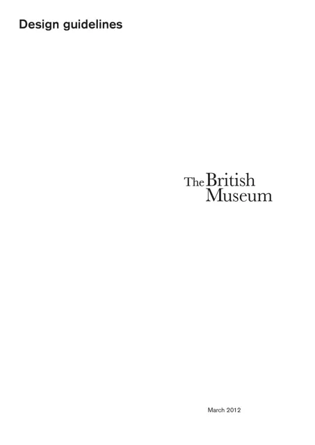 The British Museum — обложка 2012