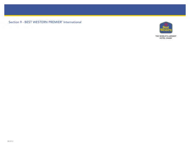 Best Western Premier — обложка 2012