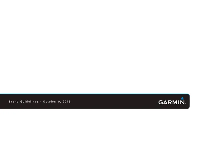 Garmin — обложка 2012