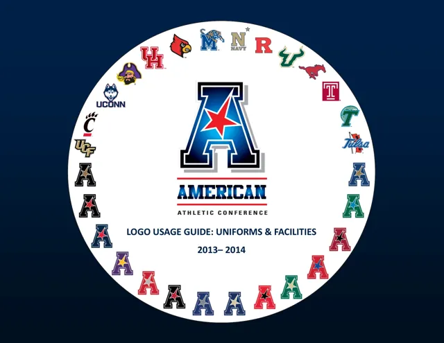American Athletic Conference — гайд по фирменному стилю 2013 — страница 1