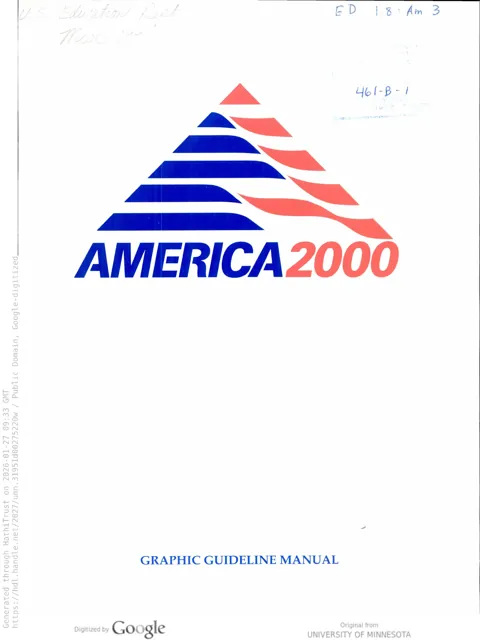 America 2000 — обложка 1991