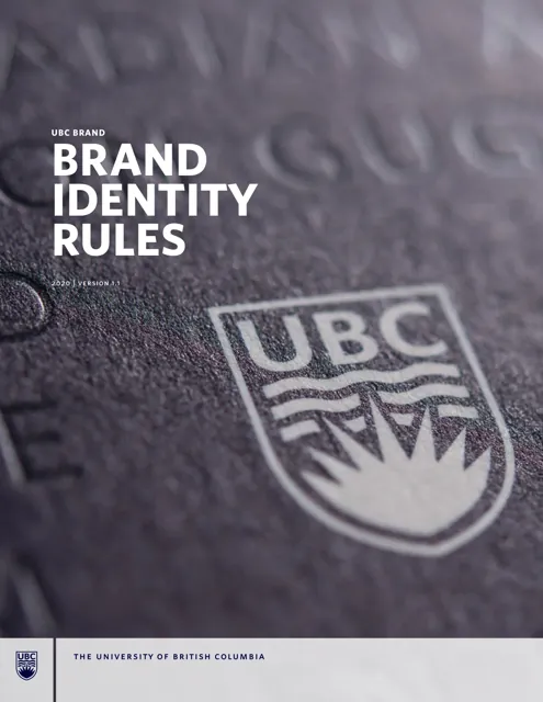 University of British Columbia — обложка 2020