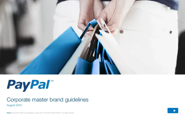 PayPal — гайд по фирменному стилю 2013 — страница 1