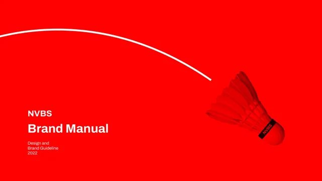 New Vision Badminton Sport — гайд по фирменному стилю 2022 — страница 1