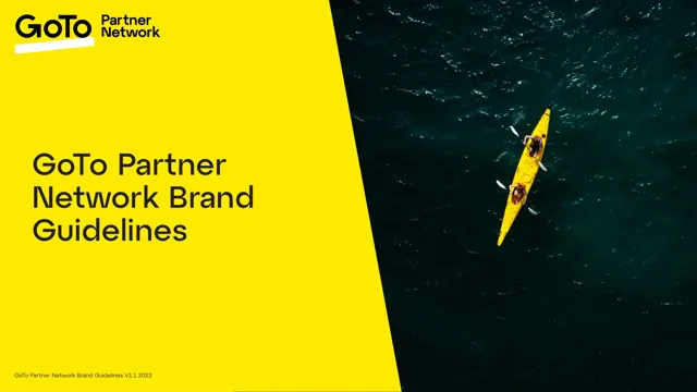 GoTo Partner Network — гайд по фирменному стилю 2022 — страница 1