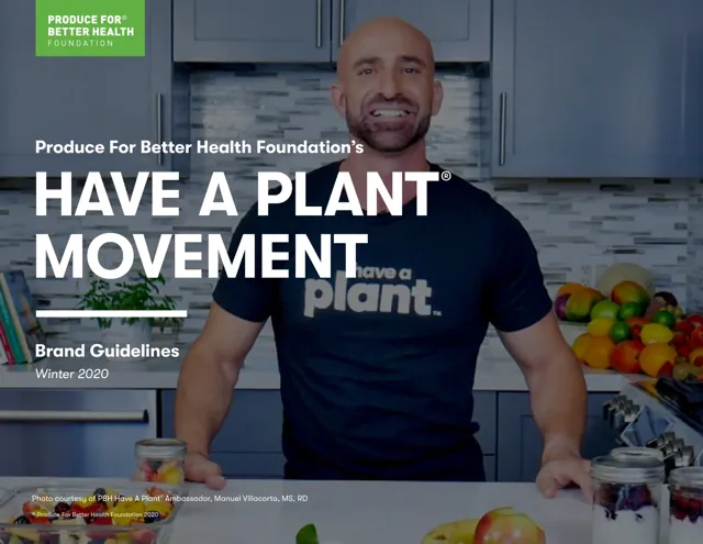 Produce For Better Health Foundation — обложка 2020