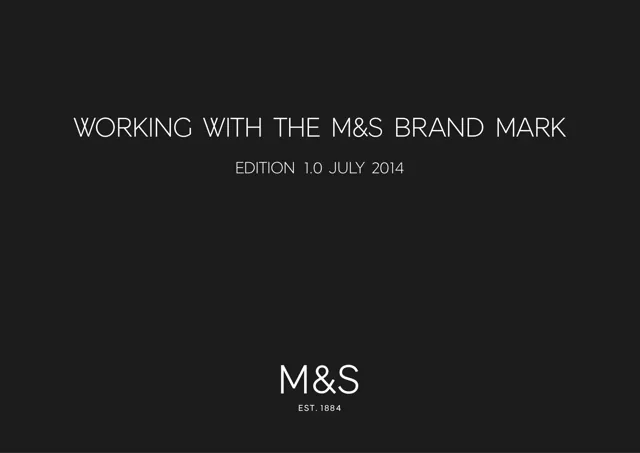 Marks & Spencer — обложка 2014