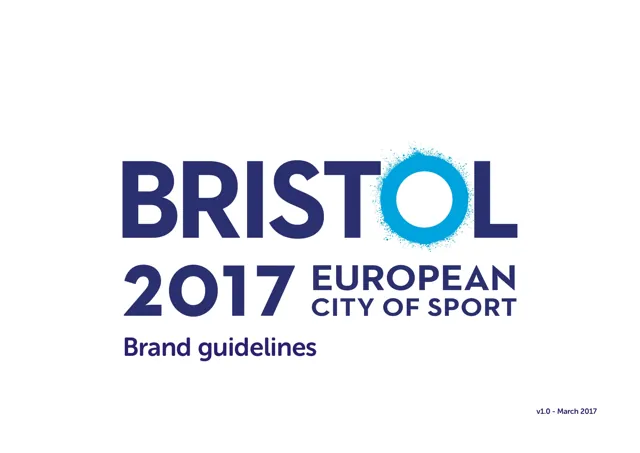 Bristol 2017 European City of Sport — обложка 2017