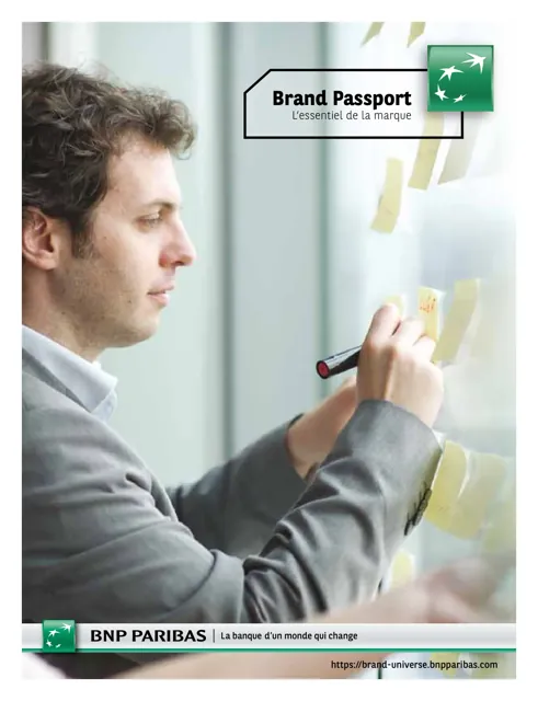 BNP Paribas — гайд по фирменному стилю 2012 — страница 1