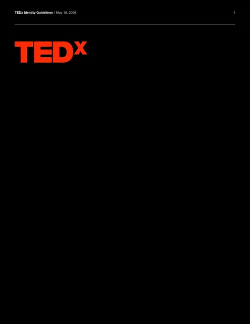 TEDx — обложка 2009
