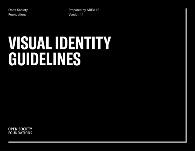 Open Society Foundations — обложка 2018