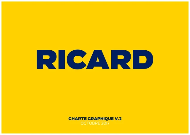 Ricard — гайд по фирменному стилю 2017 — страница 1