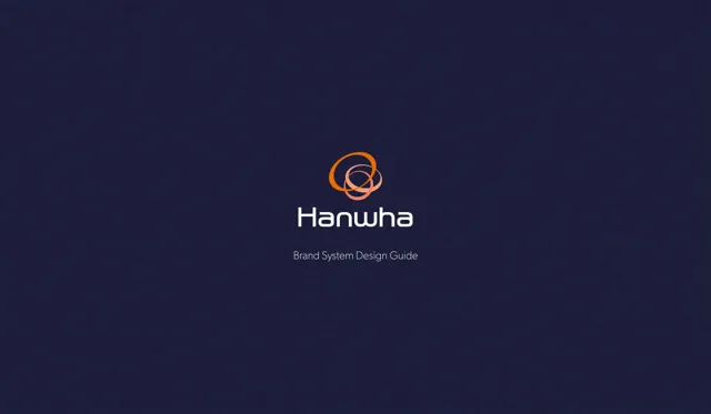 Hanwha — гайд по фирменному стилю 2022 — страница 1