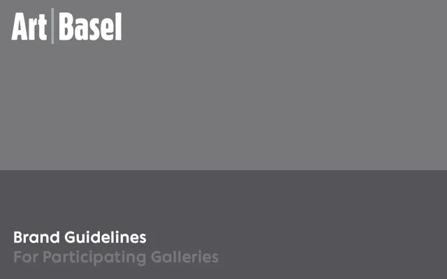 Art Basel — обложка 2018