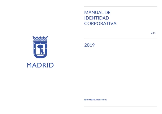 Madrid — гайд по фирменному стилю 2019 — страница 1