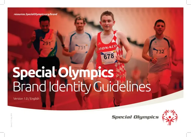 Special Olympics — гайд по фирменному стилю 2012 — страница 1