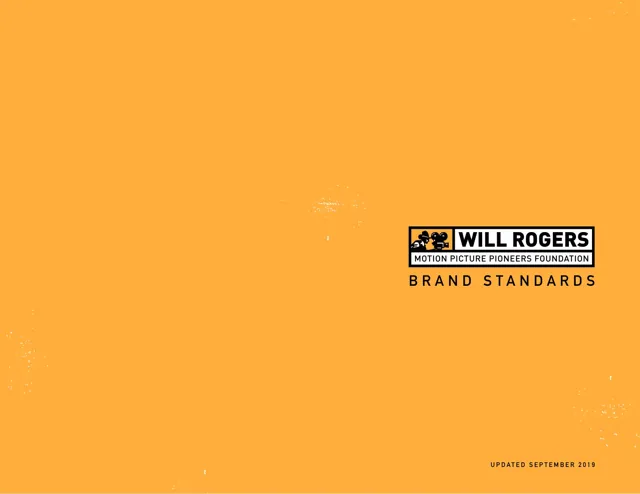 Will Rogers Motion Picture Pioneers Foundation — обложка 2019