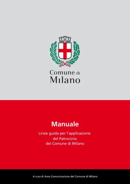 Comune di Milano — гайд по фирменному стилю 2017 — страница 1