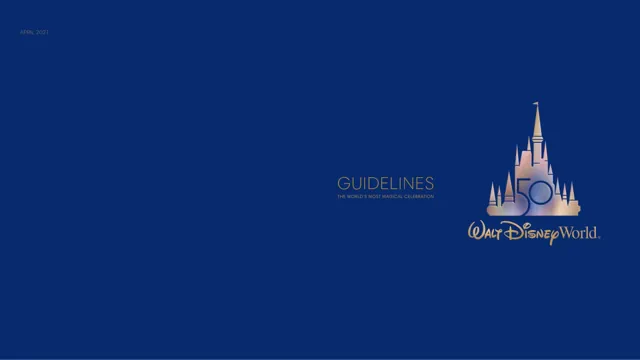 Walt Disney World 50th Anniversary — обложка 2021