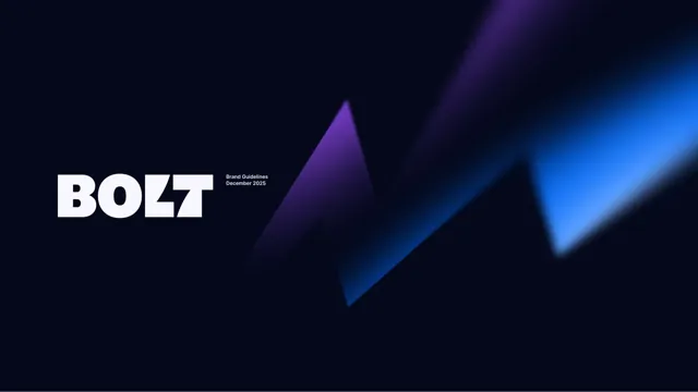 Bolt — гайд по фирменному стилю 2025 — страница 1