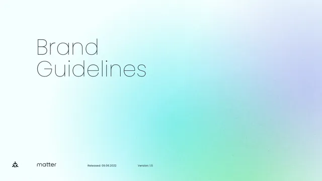 Matter — обложка 2022