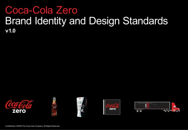 Coca-cola zero — обложка 2009