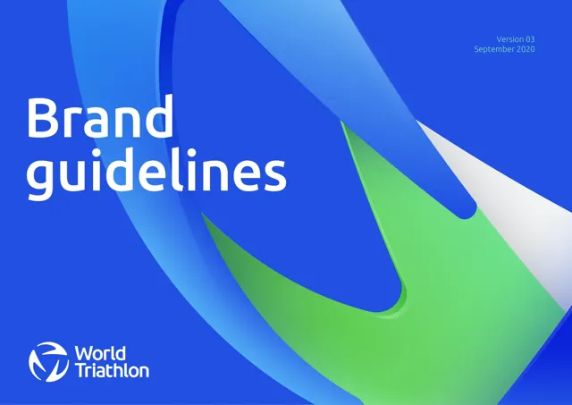 World Triathlon — гайд по фирменному стилю 2020 — страница 1