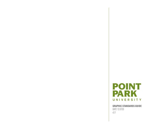 Point Park University — обложка 2009