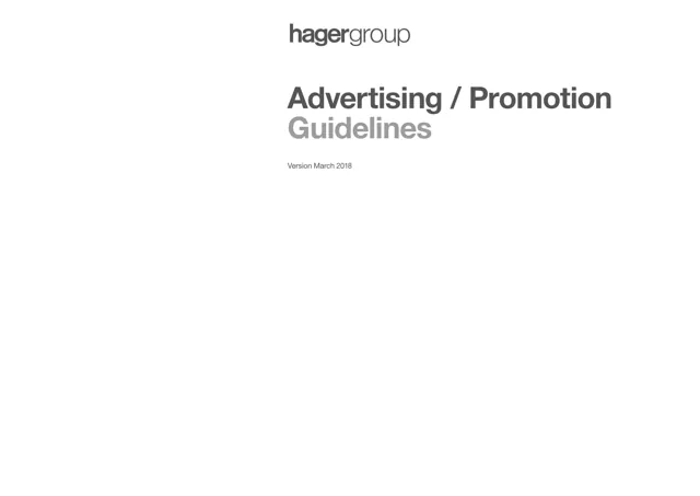 Hager Group — обложка 2018