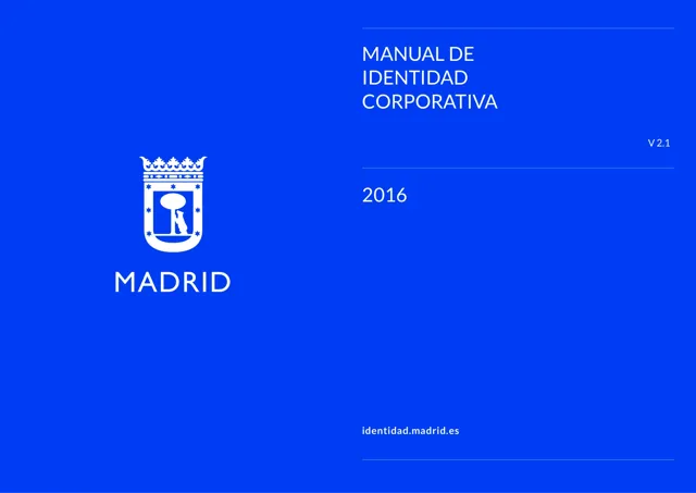 Madrid — гайд по фирменному стилю 2016 — страница 1